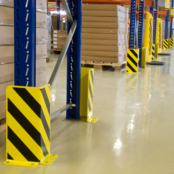 Palletstelling beschermer 5mm Staal L-Profiel Stellingbescherming  H40cm