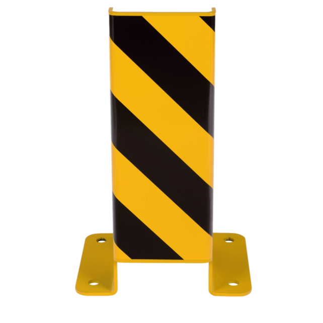 Sabot de protection 5mm acier U-profile XL pour rayonnage H40cm