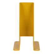 Sabot de protection 5mm acier U-profile XL pour rayonnage H40cm