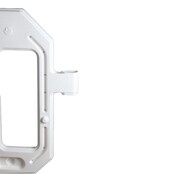 Barrière rapide plastique 2000 x 1000 mm Jaune avec réflécteur