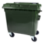 SalesBridges Afvalcontainer 1100L op wielen Groen DIN-opname