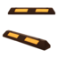 SalesBridges Veilige parkeerstop van hard rubber met reflector 90 cm