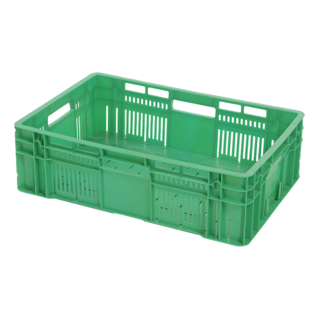 Eurokrat voor groente en fruit geperforeerd 60x40x18 cm