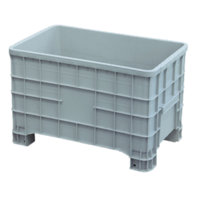 Grote kunststof bak met 4 poten