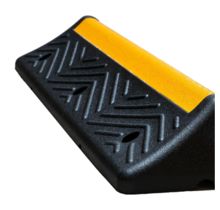 Heavy-duty veilige parkeerstop van hard rubber