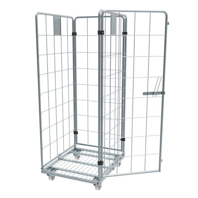 Roll conteneur 4 côtés (H) 1830mm électro-zingué