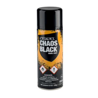 Games Workshop SPRAY: CHAOS BLACK