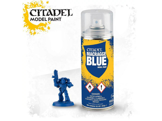 Games Workshop Warhammer SPRAY: MACRAGGE BLUE