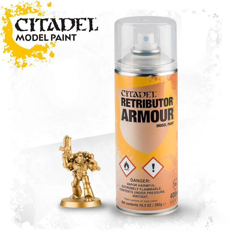 Games Workshop Warhammer GAMES WORKSHOP - CITADEL - SPRAY: RETRIBUTOR ARMOUR
