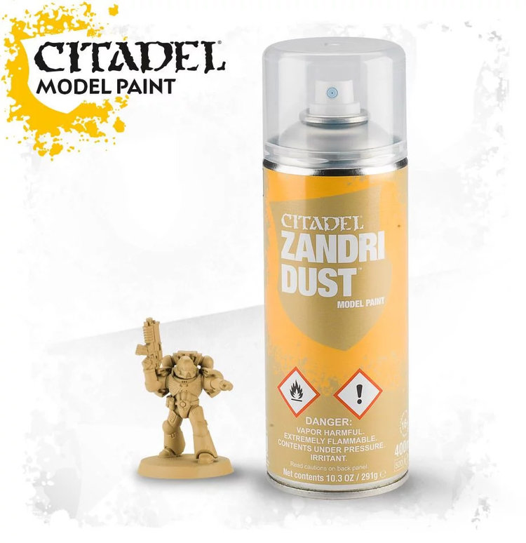 Games Workshop Warhammer GAMES WORKSHOP - CITADEL - SPRAY: ZANDRI DUST