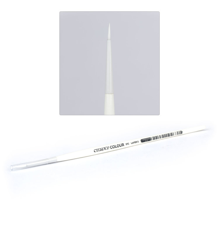 Games Workshop Warhammer GAMES WORKSHOP: SYNTHETIC CITACEL BRUSH LAYER SMALL