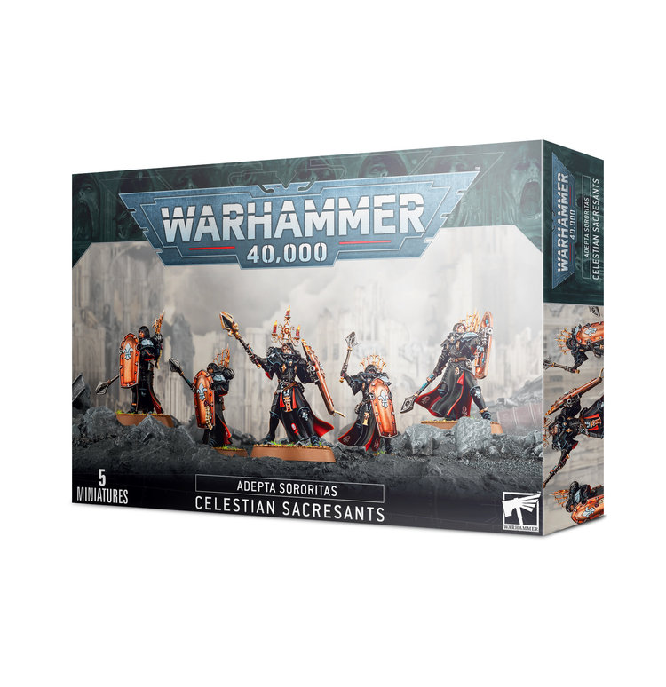 Games Workshop Warhammer Warhammer 40000 - Adepta Sororitas: Celestian Sacresants