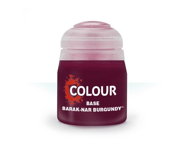 Games Workshop Warhammer BASE: BARAK-NAR BURGUNDY
