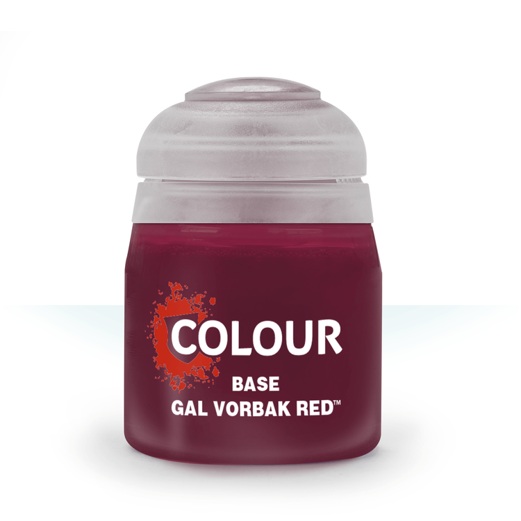 Games Workshop Warhammer GAMES WORKSHOP - CITADEL COLOUR - BASE: GAL VORBAK RED