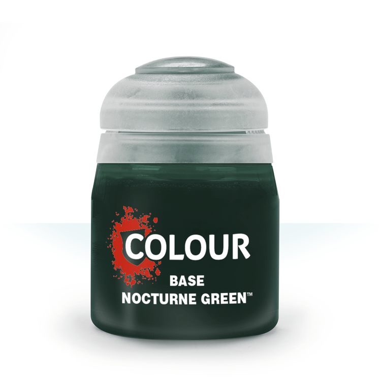 Games Workshop Warhammer GAMES WORKSHOP - CITADEL COLOUR - BASE: NOCTURNE GREEN