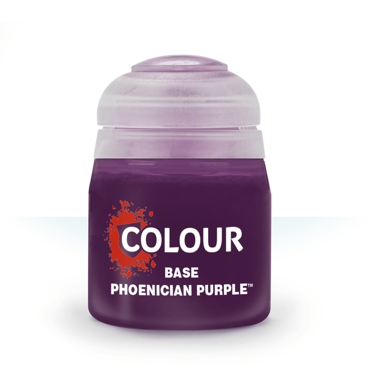 Games Workshop Warhammer GAMES WORKSHOP - CITADEL COLOUR - BASE: PHOENICIAN PURPLE