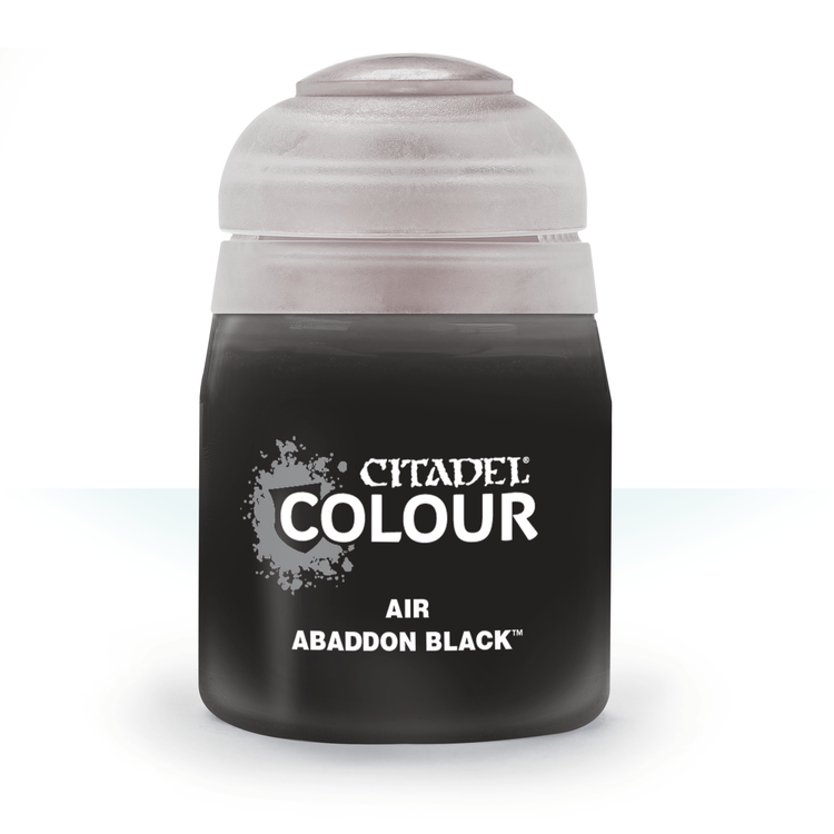 Games Workshop Warhammer GAMES WORKSHOP - CITADEL COLOUR - AIR: ABADDON BLACK