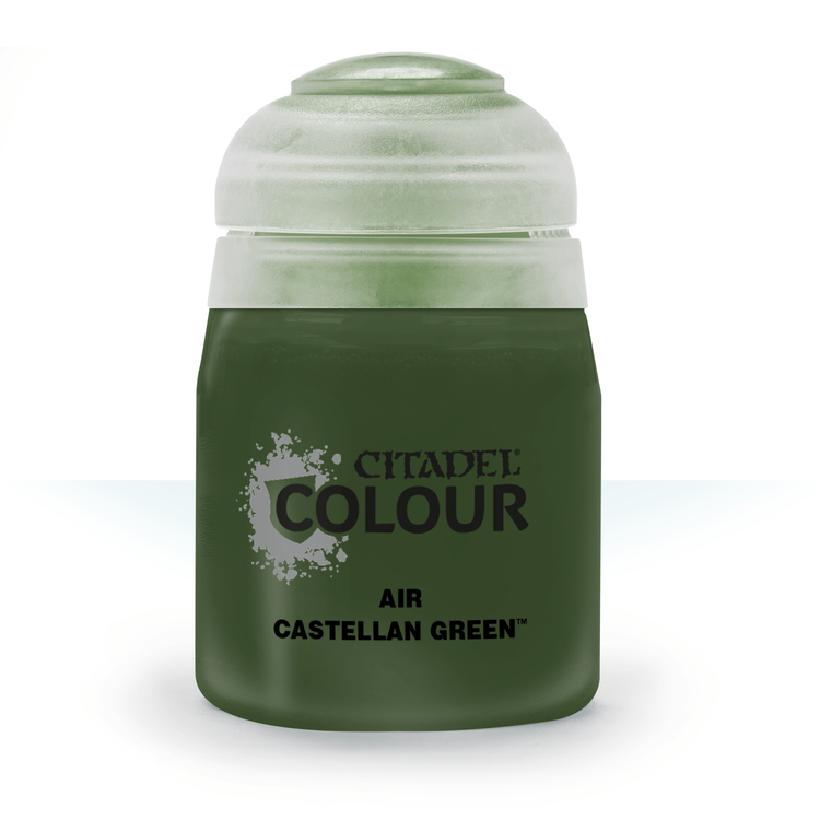 Games Workshop Warhammer GAMES WORKSHOP - CITADEL COLOUR - AIR: CASTELLAN GREEN
