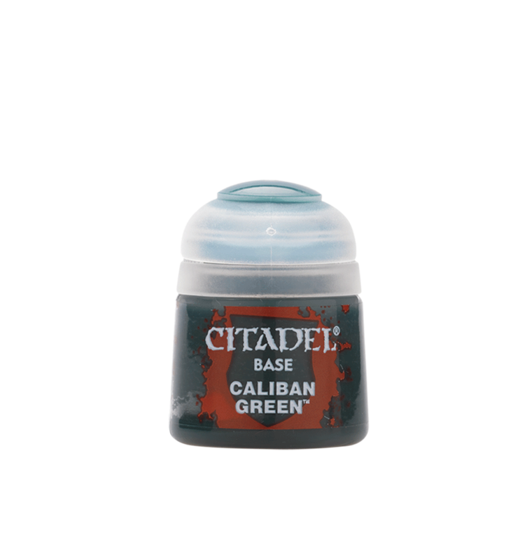 Games Workshop Warhammer GAMES WORKSHOP - CITADEL COLOUR - BASE: CALIBAN GREEN