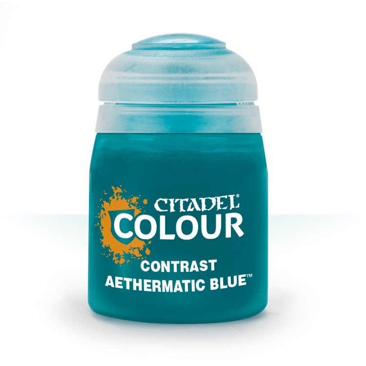 Games Workshop Warhammer GAMES WORKSHOP - CITADEL COLOUR - CONTRAST: AETHERMATIC BLUE