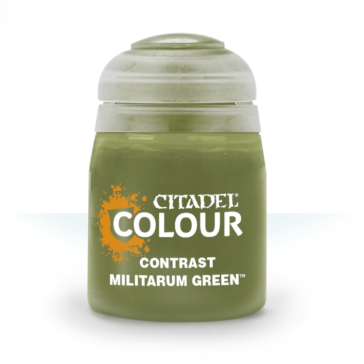 Games Workshop Warhammer GAMES WORKSHOP - CITADEL COLOUR - CONTRAST: MILITARUM GREEN