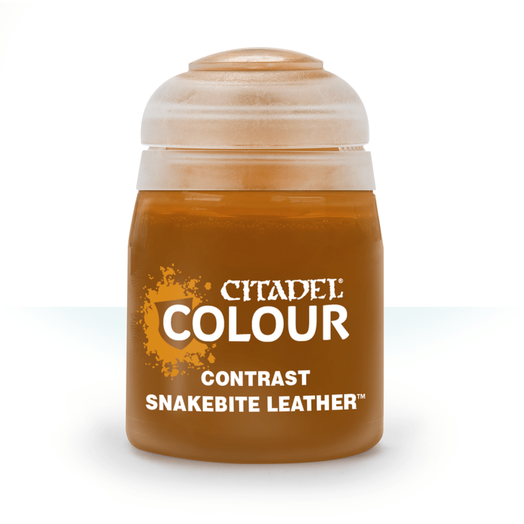 Games Workshop Warhammer GAMES WORKSHOP - CITADEL COLOUR - CONTRAST: SNAKEBITE LEATHER