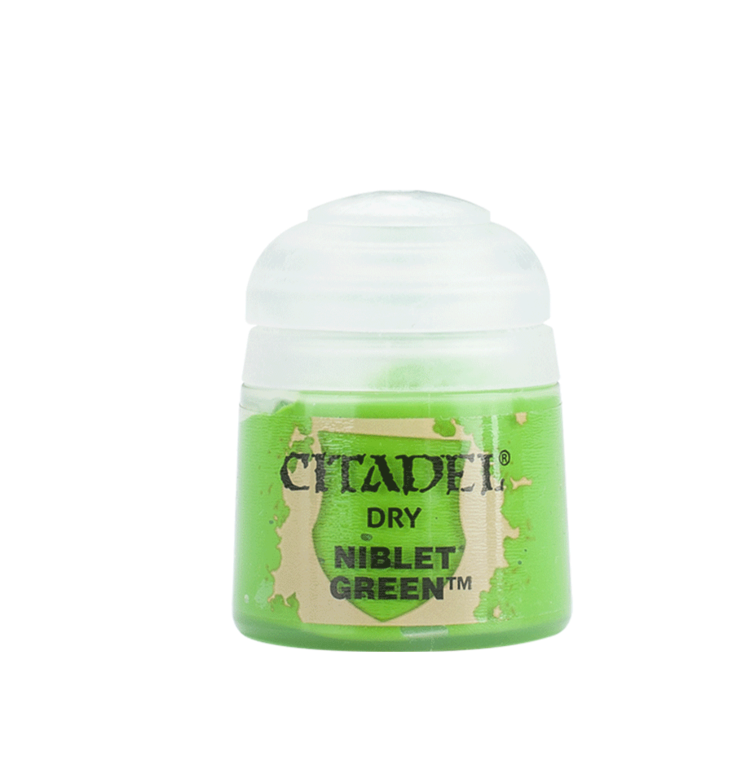 Games Workshop Warhammer GAMES WORKSHOP - CITADEL COLOUR - DRY: NIBLET GREEN