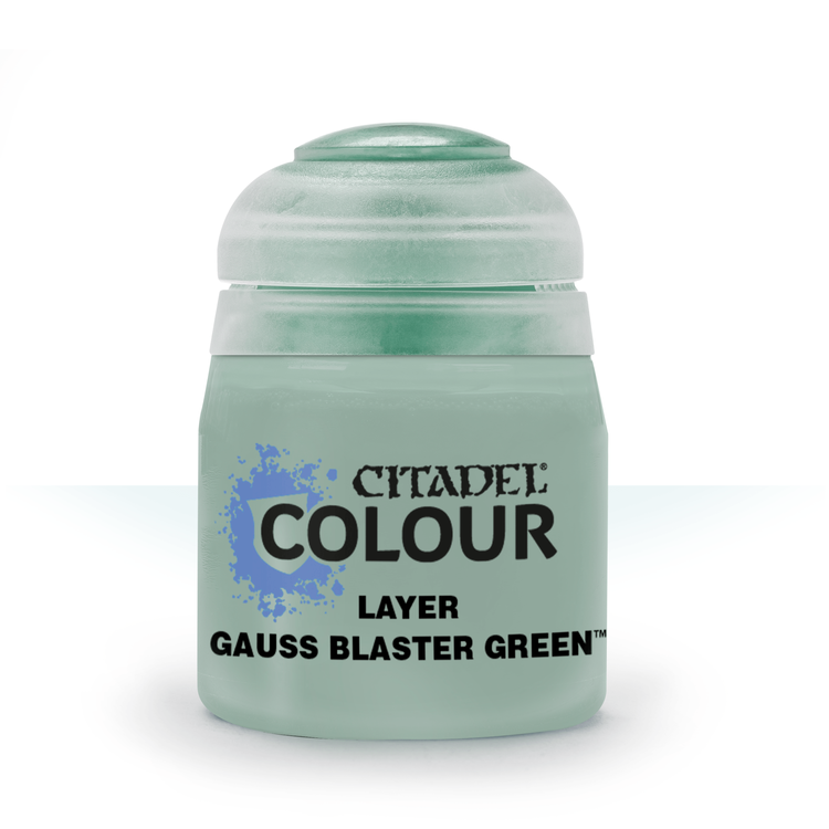 Games Workshop Warhammer GAMES WORKSHOP - CITADEL COLOUR - LAYER: GAUSS BLASTER GREEN