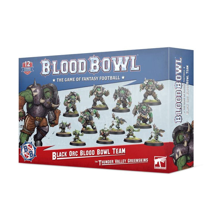 Games Workshop Warhammer Games Workshop - Warhammer - Blood Bowl: Black Orc Team