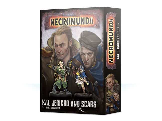 Games Workshop Warhammer Necromunda: Kal Jericho and Scabs
