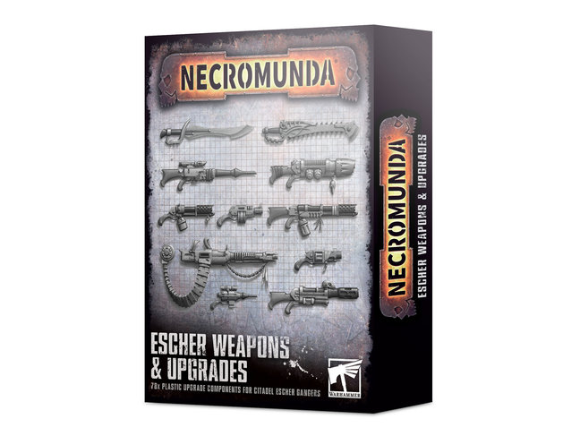 Games Workshop Warhammer Necromunda: Escher Weapons & Upgrades