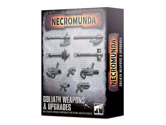 Games Workshop Warhammer Necromunda: Goliath Weapons & Upgrades