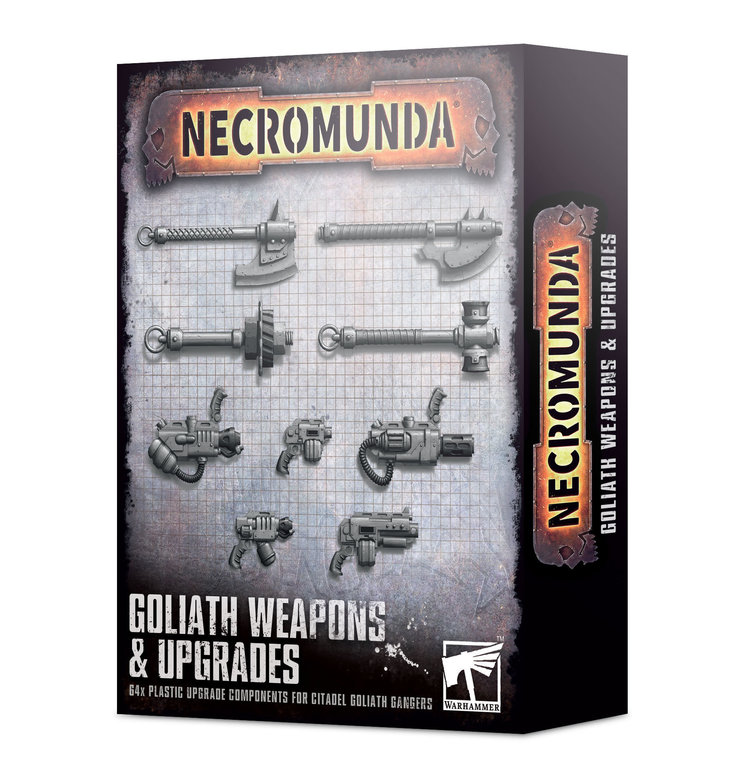 Games Workshop Warhammer Games Workshop - Warhammer - Necromunda: Goliath Weapons & Upgrades