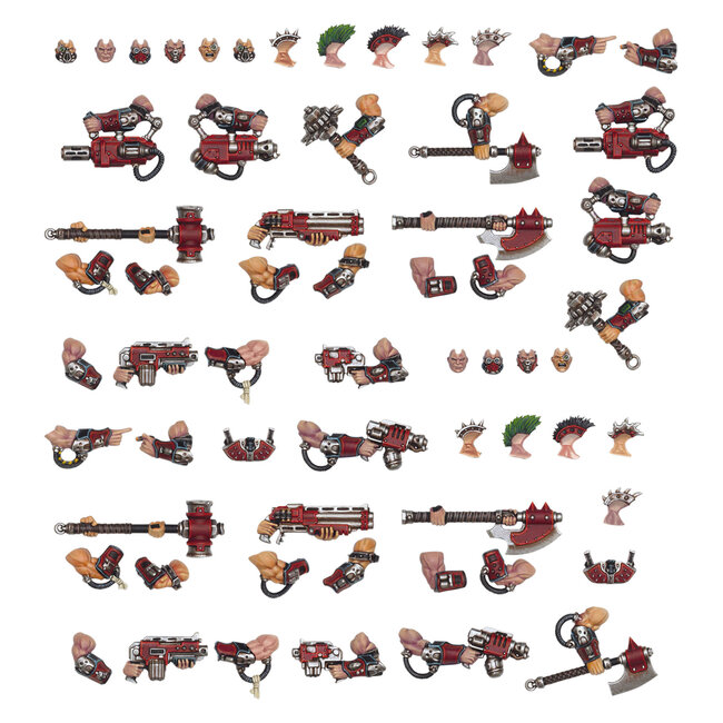 Games Workshop Games Workshop - Warhammer - Necromunda: Goliath Weapons & Upgrades