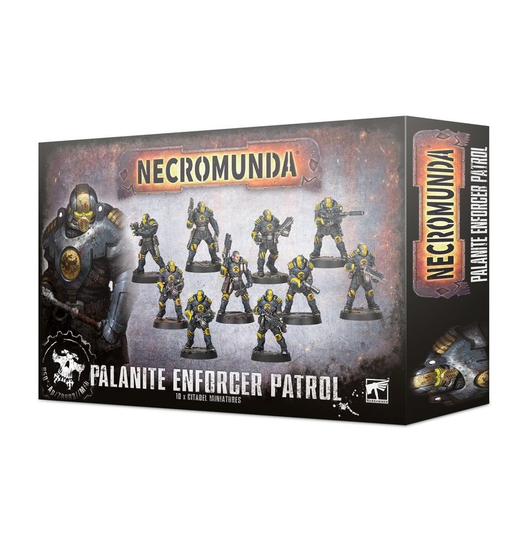 Games Workshop Warhammer Games Workshop - Warhammer - Necromunda: Palanite Enforcer Patrol