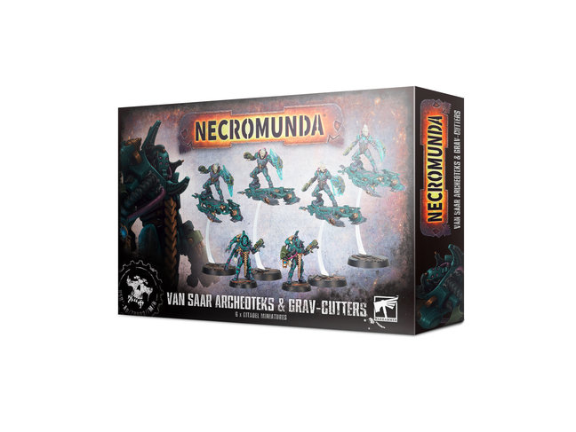 Games Workshop Warhammer Necromunda: Van Saar Archeoteks and Grav-Cutters