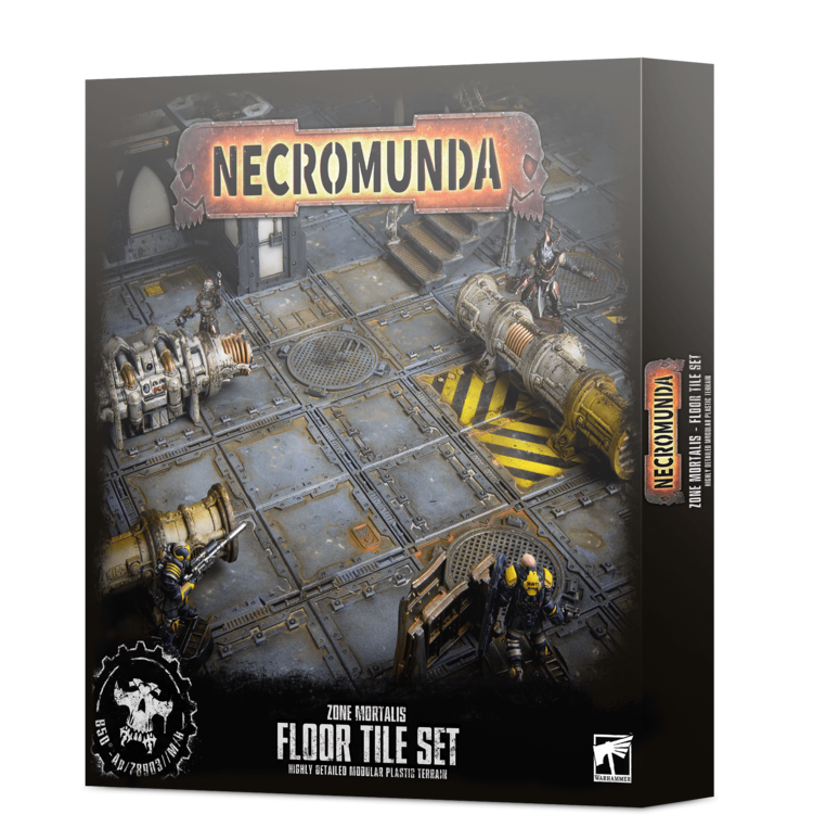 Games Workshop Warhammer Games Workshop - Warhammer - Necromunda: Zone Mortalis - Floor Tile Set