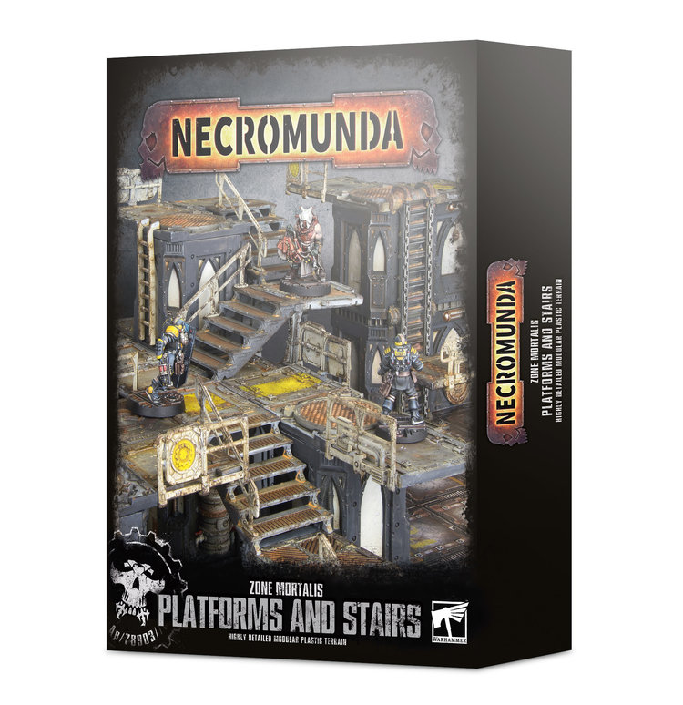 Games Workshop Warhammer Games Workshop - Warhammer - Necromunda: Zone Mortalis - Platforms & Stairs