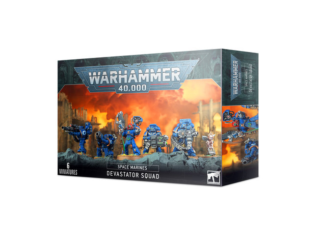 Games Workshop Warhammer Space Marines: Devastor Squad