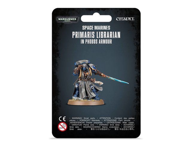 Games Workshop Warhammer Space Marines: Primaris Librarian in Phobos Armour