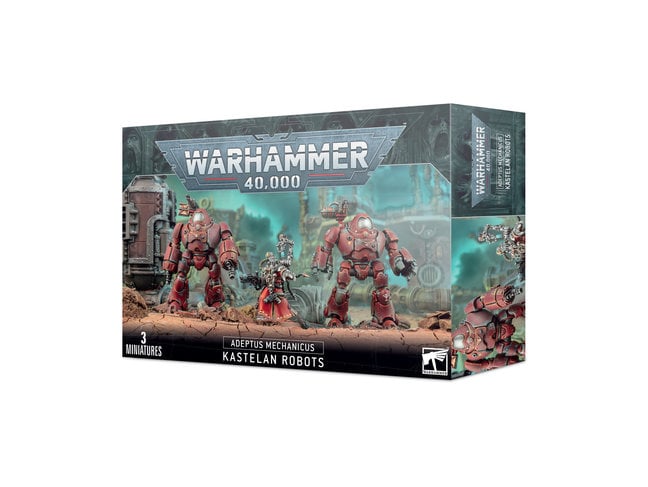 Games Workshop Warhammer Adeptus Mechanicus: Kastelan Robots