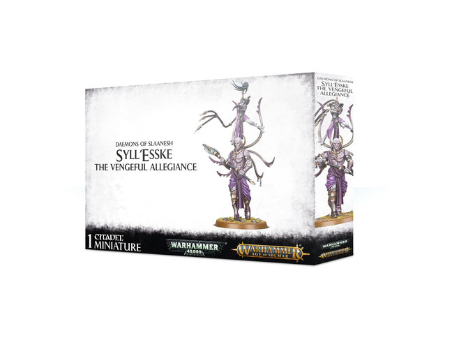 Games Workshop Warhammer Hedonites of Slaanesh: Syllesske the Vengeful Allegiance