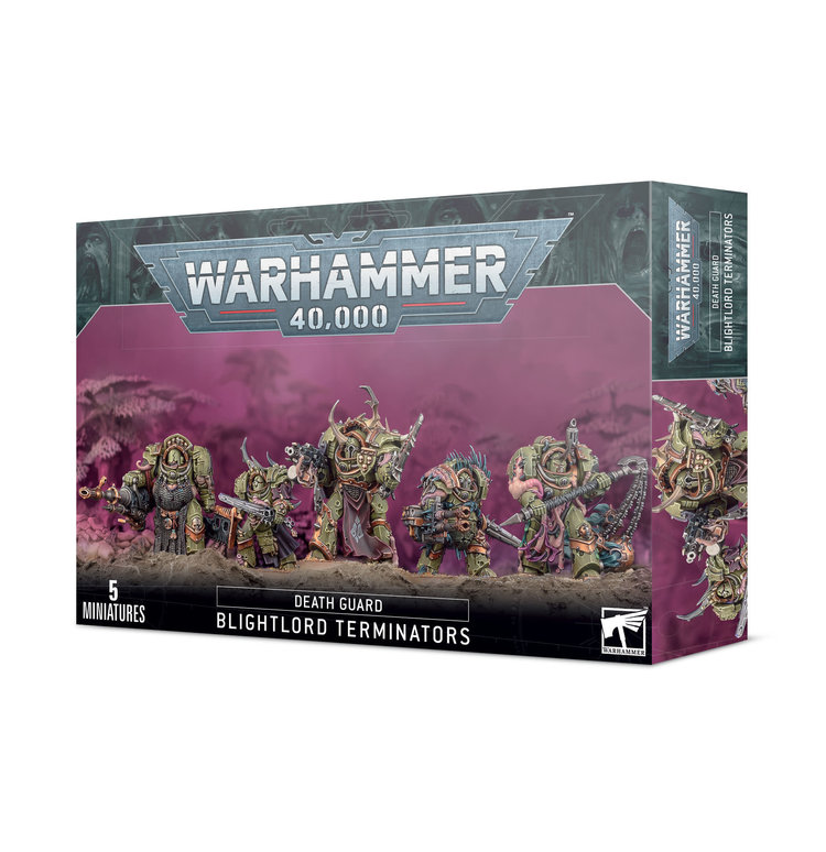 Games Workshop Warhammer Warhammer 40000 - Death Guard: Blightlord Terminators