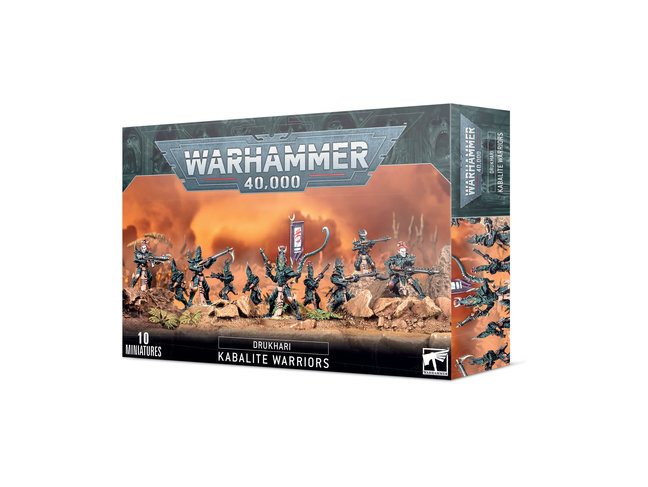 Games Workshop Warhammer Drukhari: Kabalite Warriors