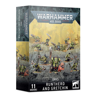 Games Workshop Orks: Runtherd and Gretchin