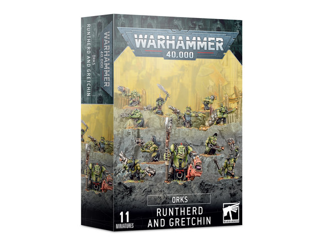 Games Workshop Warhammer Orks: Runtherd and Gretchin
