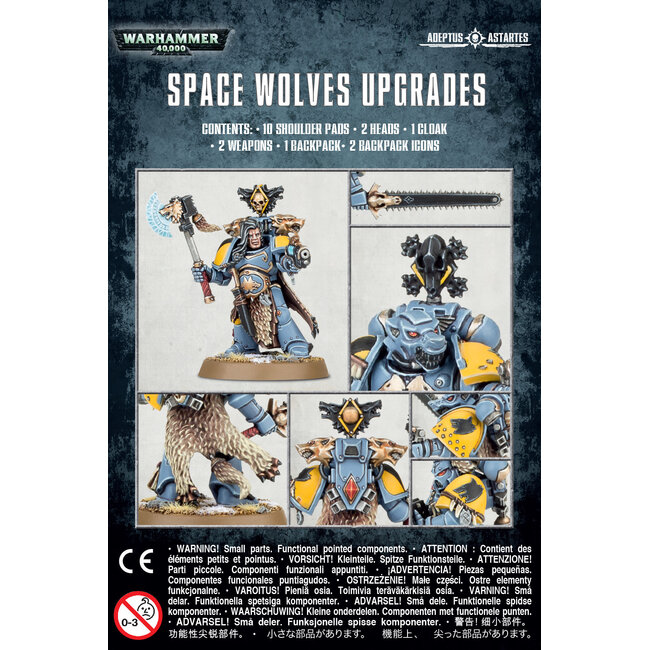 Games Workshop Warhammer 40000: Space Wolves Primaris Upgrades