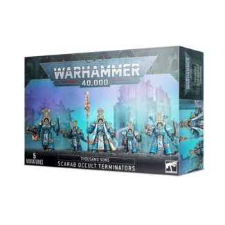Games Workshop Thousand Sons: Scarab Occult Terminators