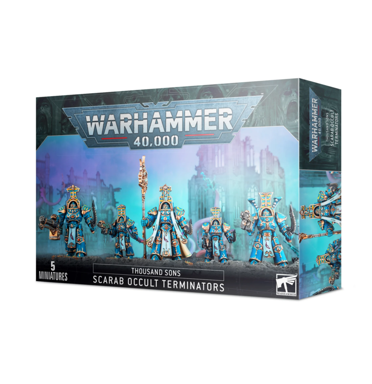 Games Workshop Warhammer Warhammer 40000 - Thousand Sons: Scarab Occult Terminators