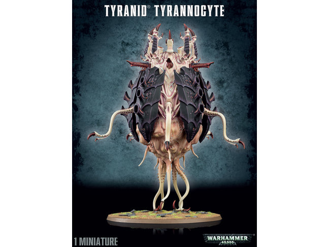 Games Workshop Warhammer Tyranids: Tyrannocyte / Sporocyst and Mucolid Spore